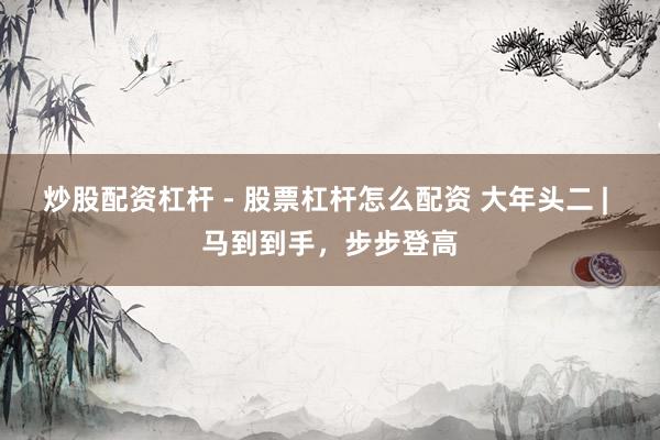 炒股配资杠杆 - 股票杠杆怎么配资 大年头二 | 马到到手，步步登高